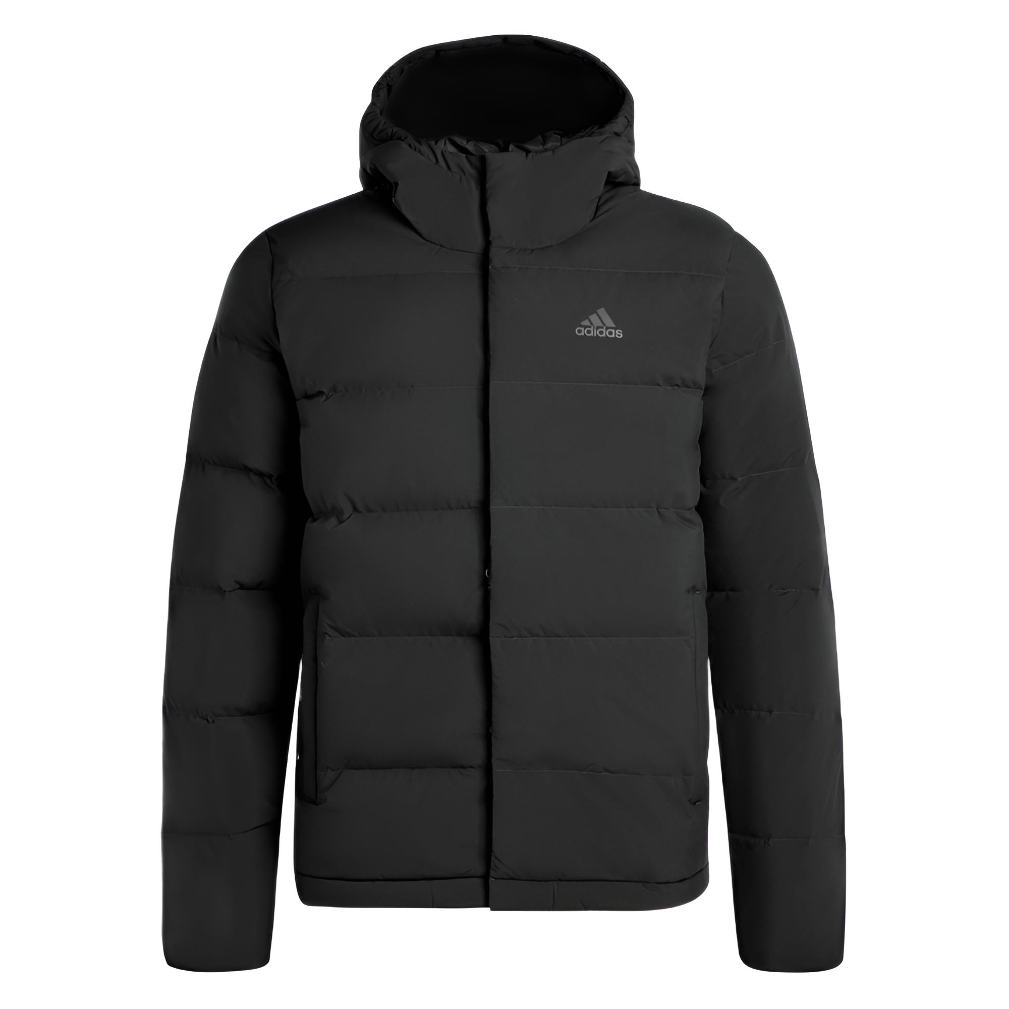 

Гелиониевая пуховая куртка мужская Adidas, черный