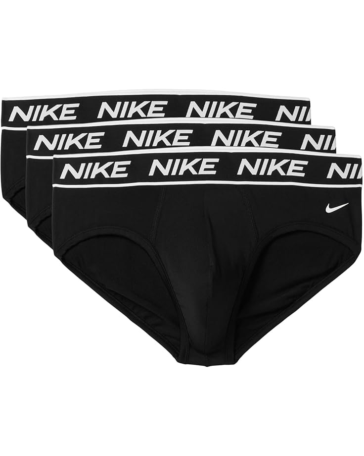 

Мужские трусы Nike All Day Micro Hip Brief 3-pack, Black/Black/Black