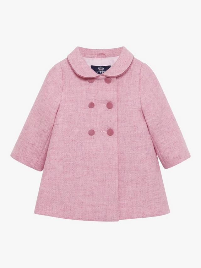 

Детское классическое шерстяное короткое пальто Trotters