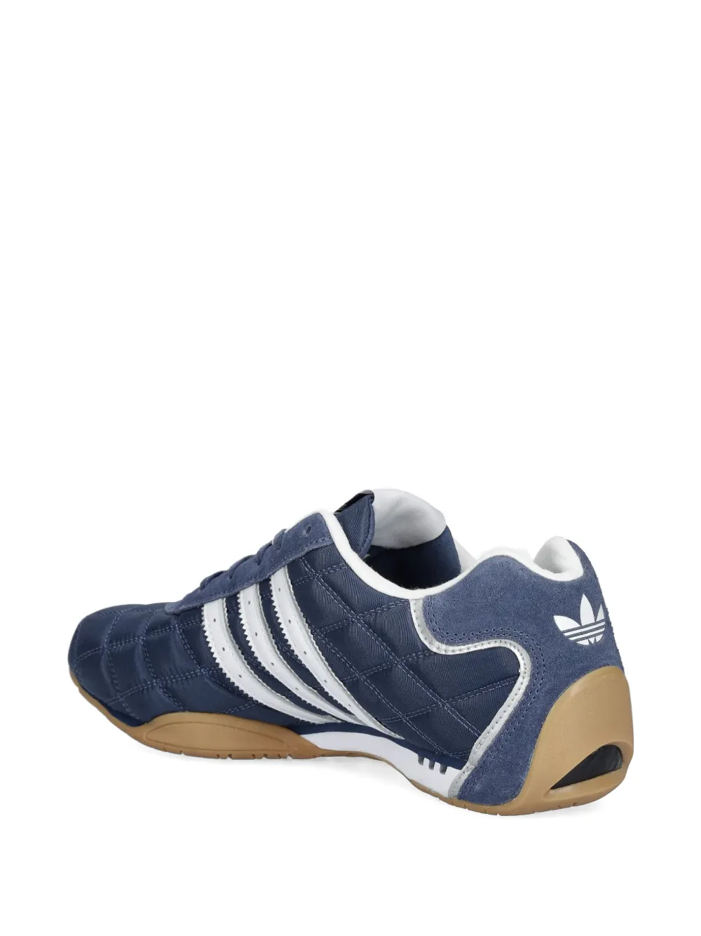 Стеганые кроссовки Adi Racer Lo с полосками Adidas, синий — фото 3
