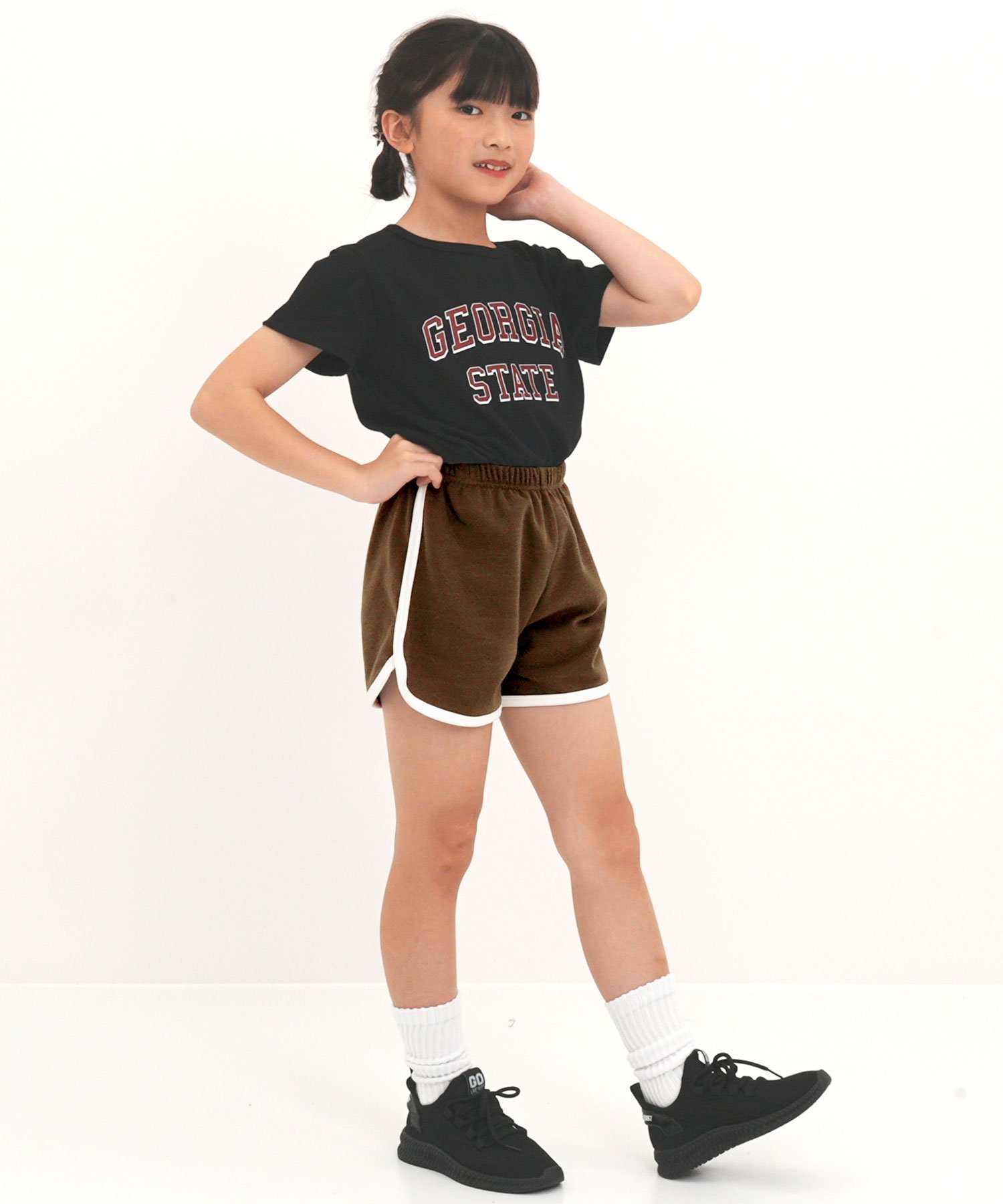 Шорты Bee Shorts, домашняя одежда Stitch, детская одежда для девочек Bee, Light Brown — фото 4