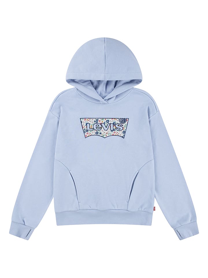 

Толстовка с капюшоном Levi's Kids, светло-синий