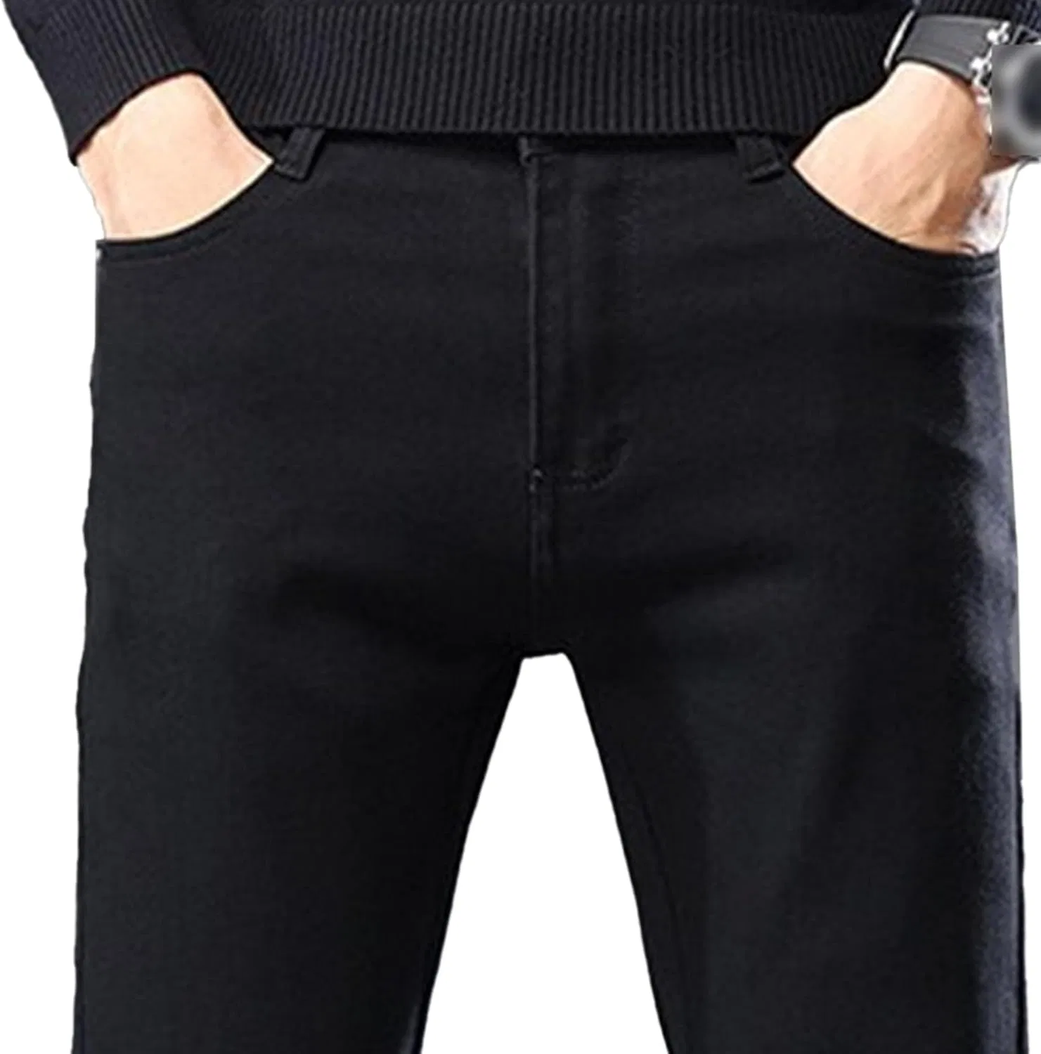 Джинсы, мужские, Slim Fit, Black — фото 3