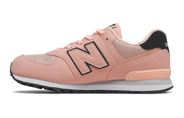 Кроссовки New Balance 574 Big Kid 'Fashion Metallic - Cloud Pink', розовый — фото 2