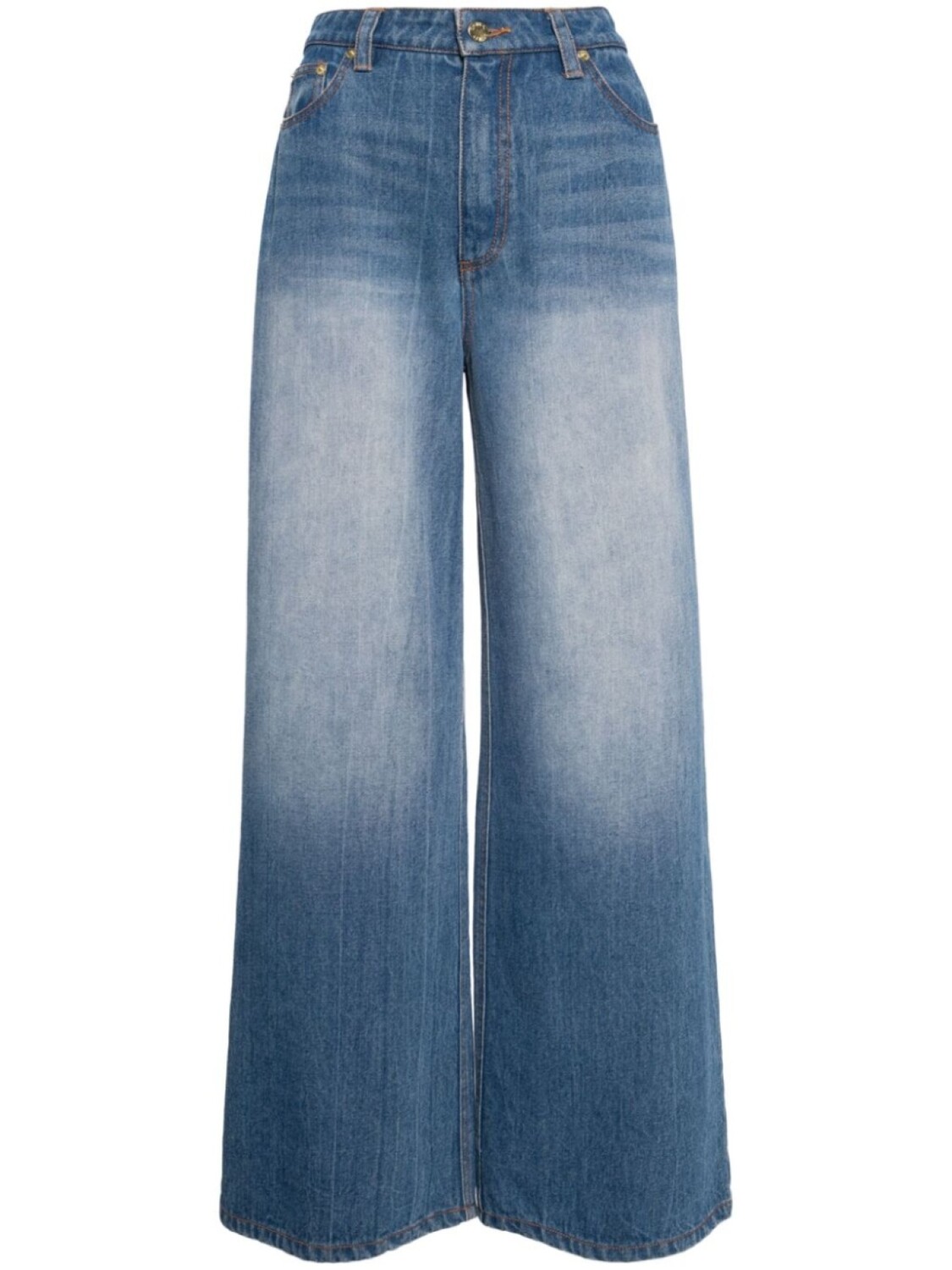 

Широкие джинсы Cynthia Rowley, синий