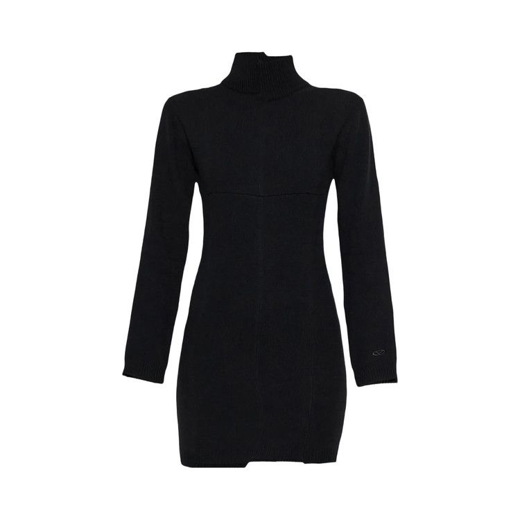 

Платье Vetements Cut-Up Knitted Mini Dress, Black