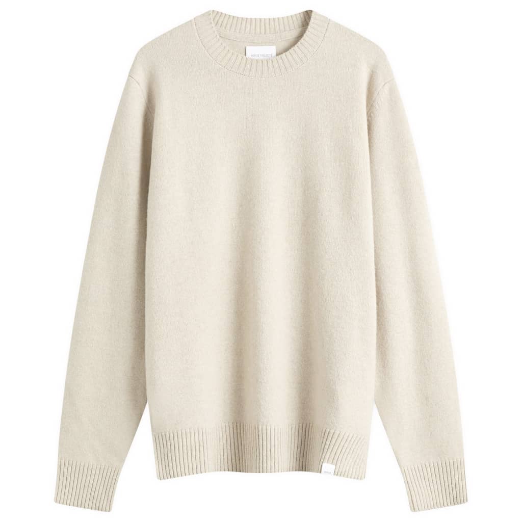 

Стандартный джемпер из кашемировой пряжи Norse Projects, цвет oatmeal