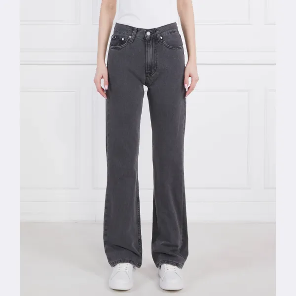 

Оригинальные расклешенные джинсы Calvin Klein, серый
