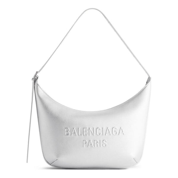 

Сумка mary-kate sling bag metallized 'silver' Balenciaga, серебряный