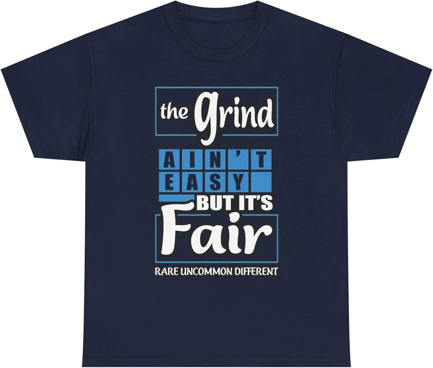 Футболка Grind в стиле Retro 1 Low Obsidian GENERIC, темно-синий — фото 2