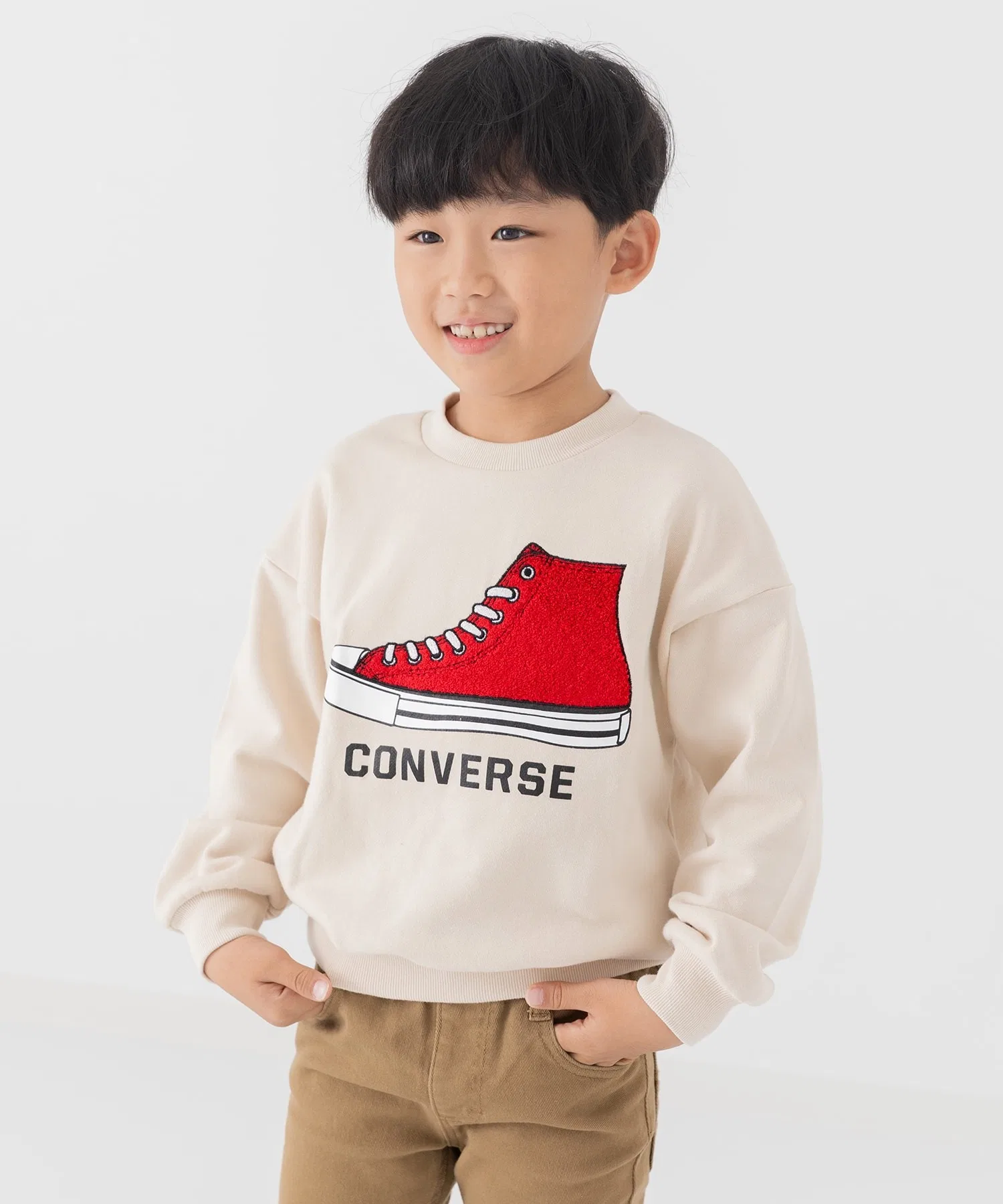 CONVERSE / Толстовка с логотипом Converse — фото 2