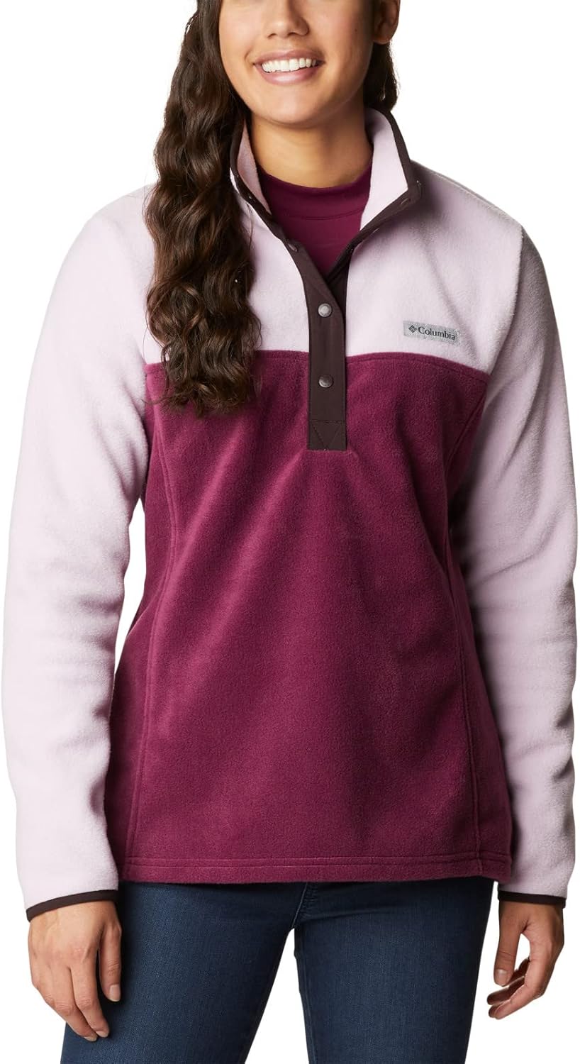 

Женский свитер Columbia Benton Springs 1/2 Snap, Marionberry/Aura