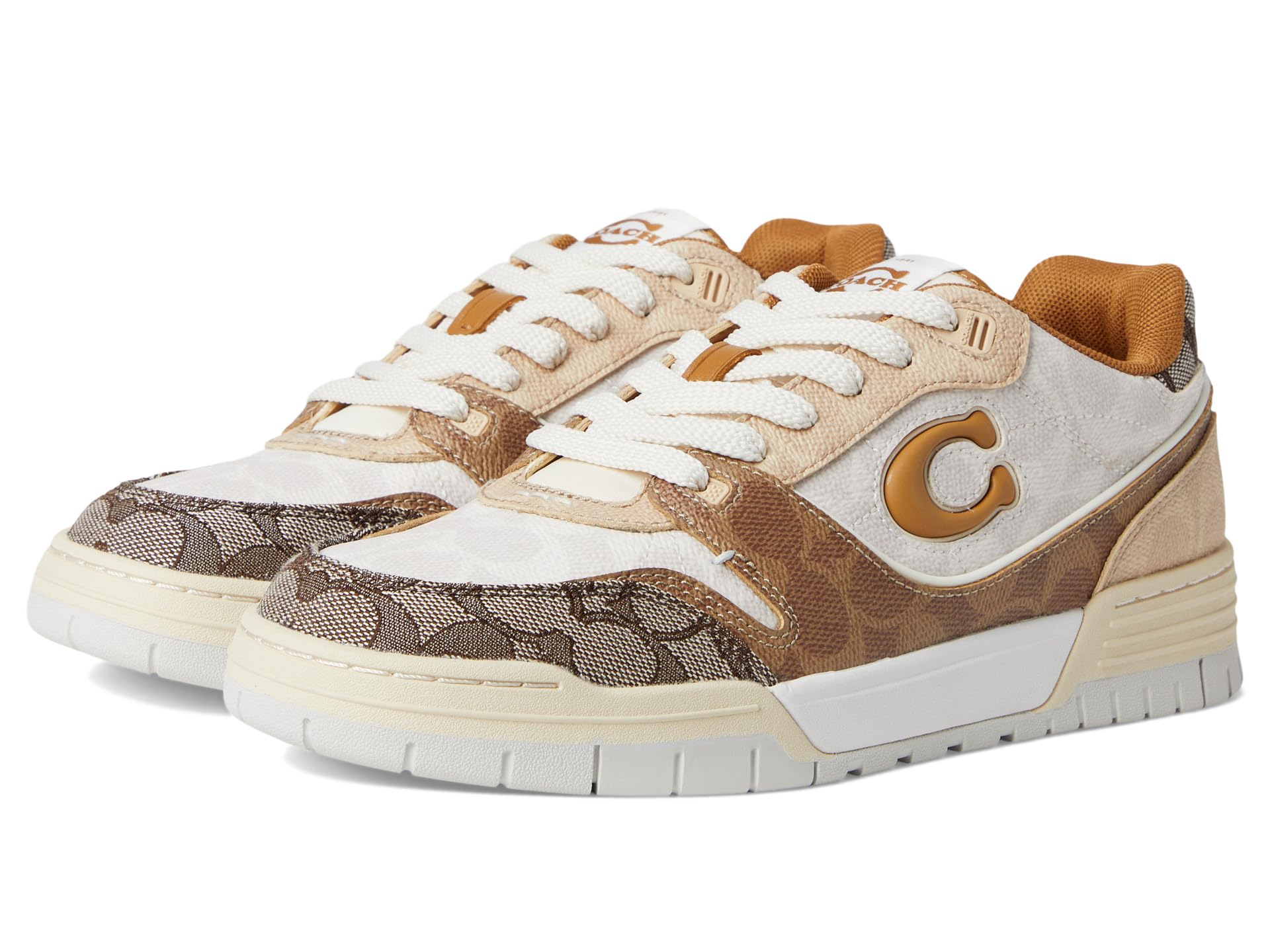 Кроссовки COACH Soho Sneakers in Mixed Signature, разноцветный