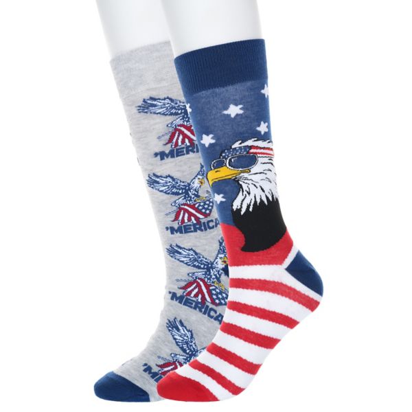 

Мужские носки в американском стиле, 2 пары Twisted Toes, цвет eagle shades america