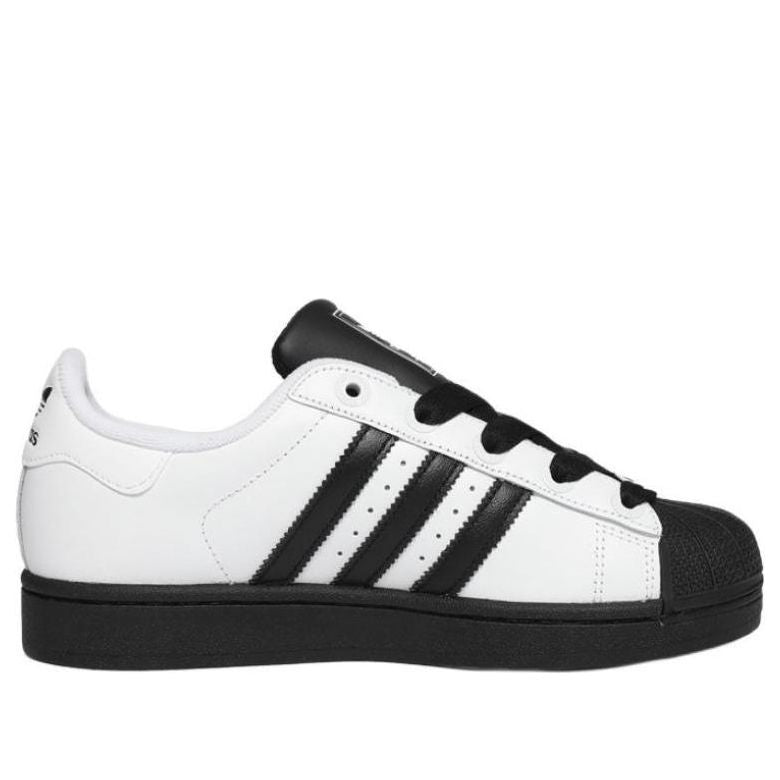 Кроссовки (GS) adidas Superstar II 'White Black White', белый — фото 2