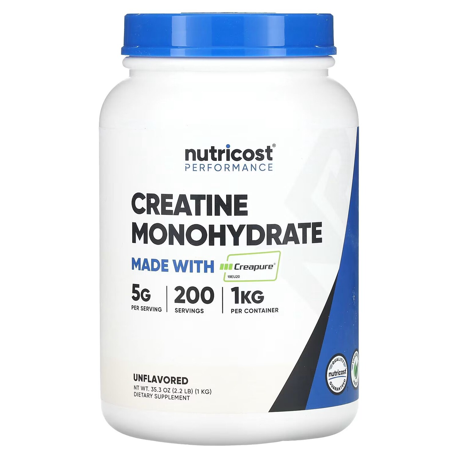

Performance, моногидрат креатина, без вкуса, 35,3 унции (1 кг) Nutricost