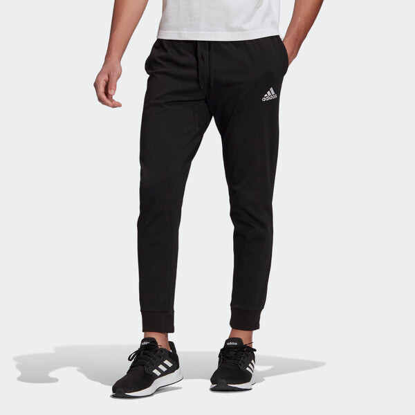 Спортивные штаны adidas M Sl Sj Tc Pt Knit Bundle Feet Sports Pants Black, черный — фото 3
