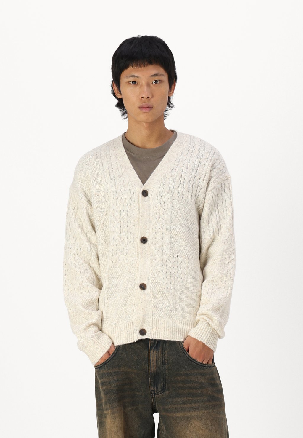 

Кардиган JPRBLUMARKUS Jack & Jones PREMIUM, песочный