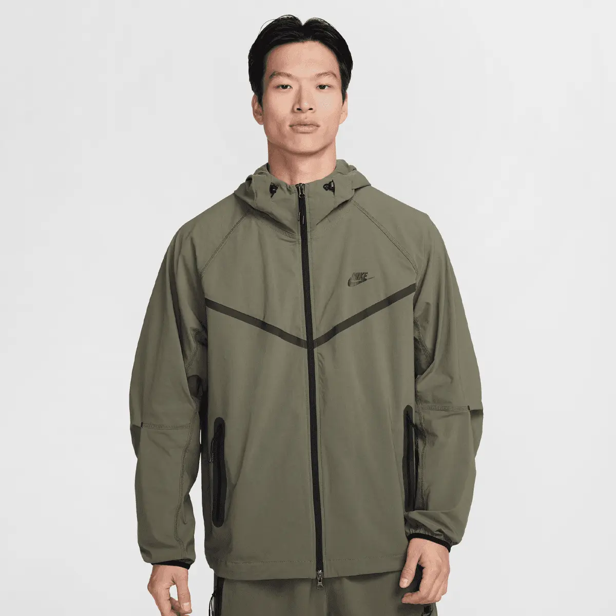

Куртка Nike Tech Woven Windrunner Full Zip Jacket, зеленый