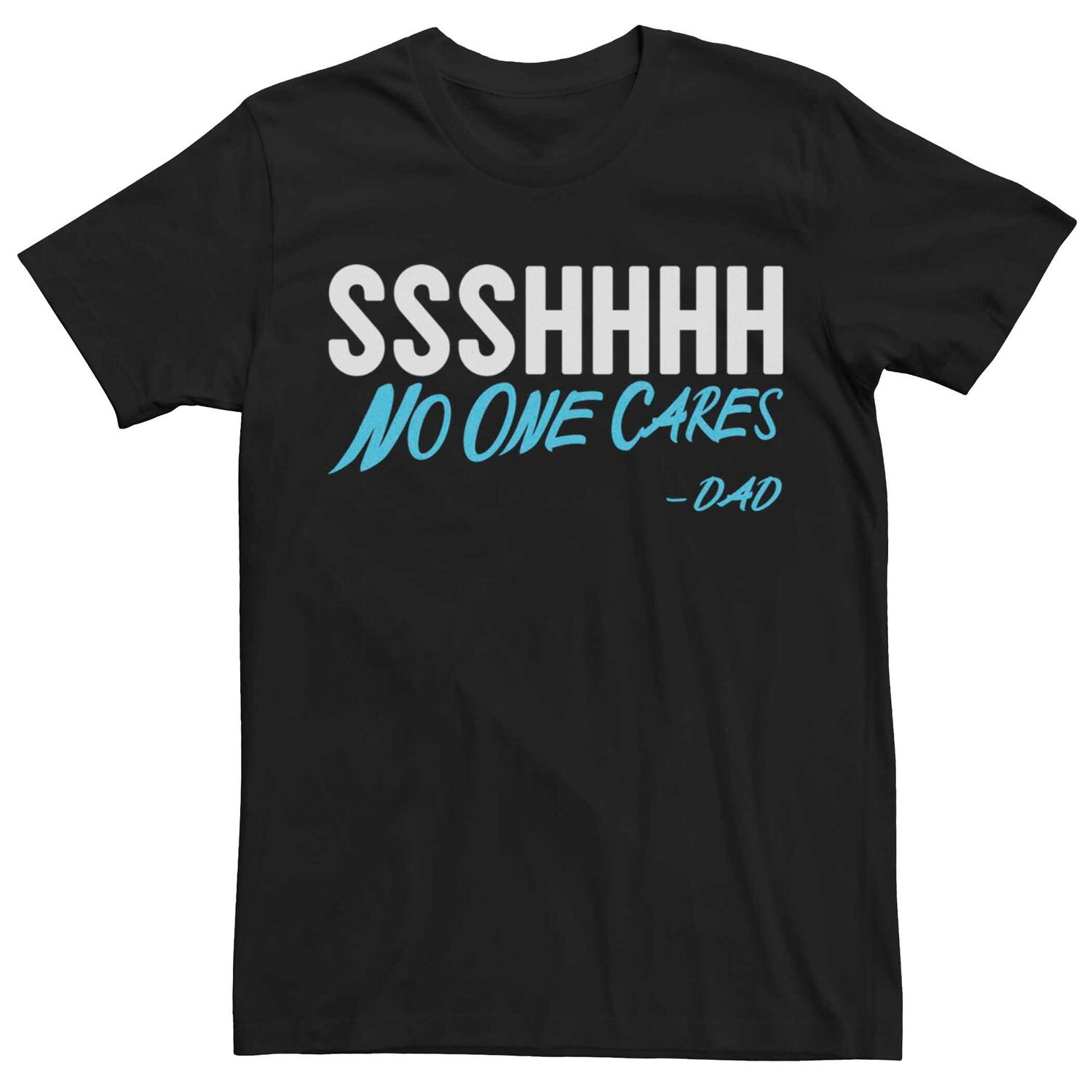 

Мужская футболка Shhh No Cares Licensed Character