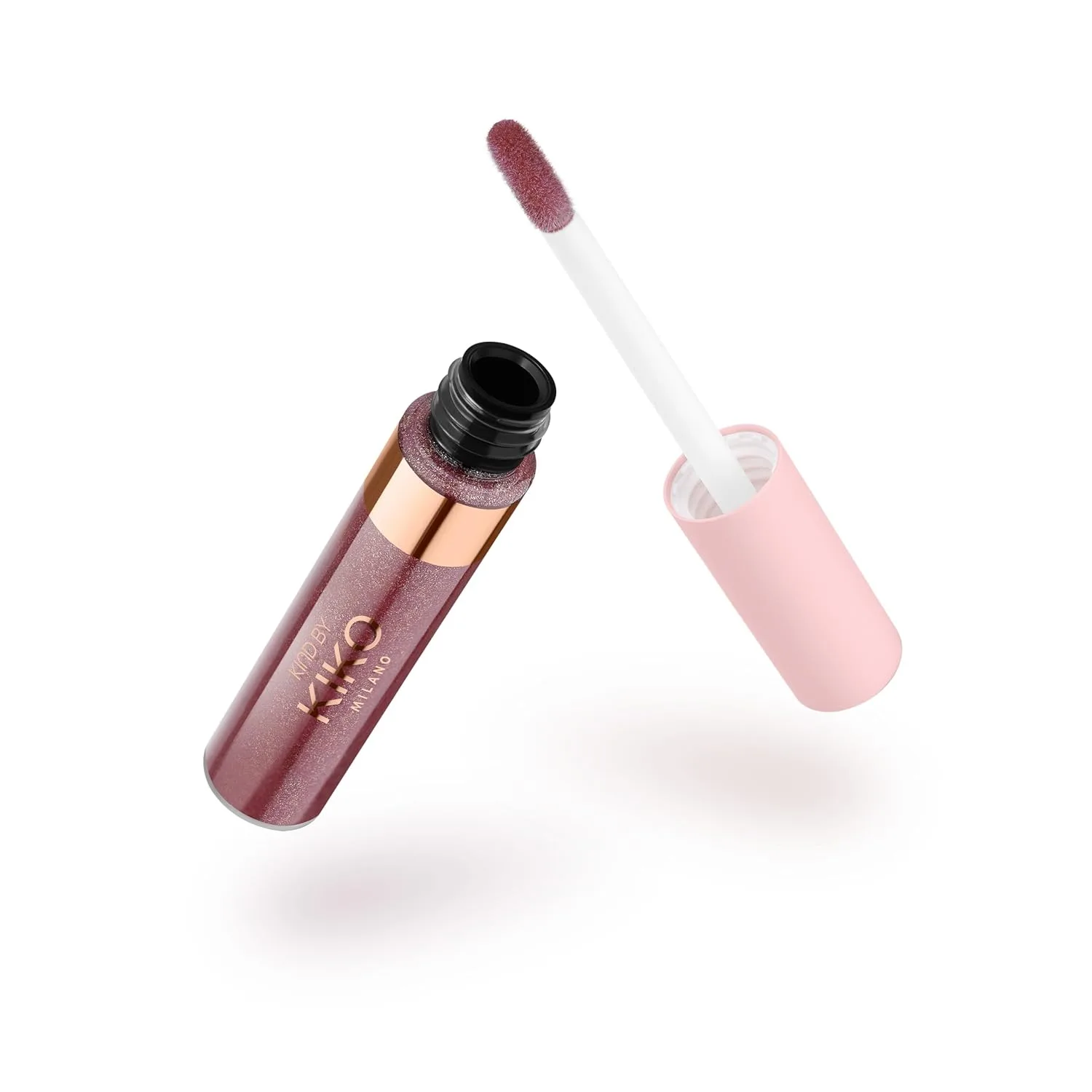 KIKO Milano Kind by KIKO Glowy Hydra Lip Oil 01, Увлажняющее масло для губ, 04 Mauve-r Nature — фото 3