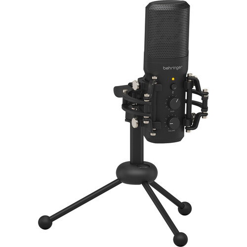 

Кардиоидный Конденсаторный USB-микрофон Премиум-класса Behringer BU200 с Подставкой