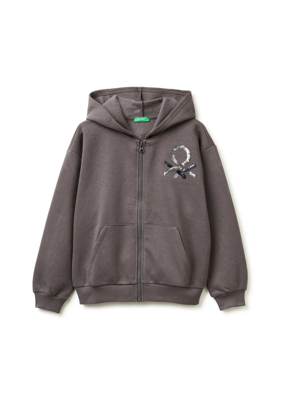 

Толстовка United Colors of Benetton Zip-up sweatshirt, Grey