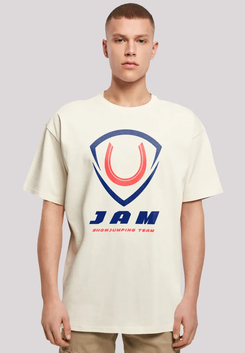 

F4NT4STIC Футболка "JAM Showjumping", принт, цвет Sand