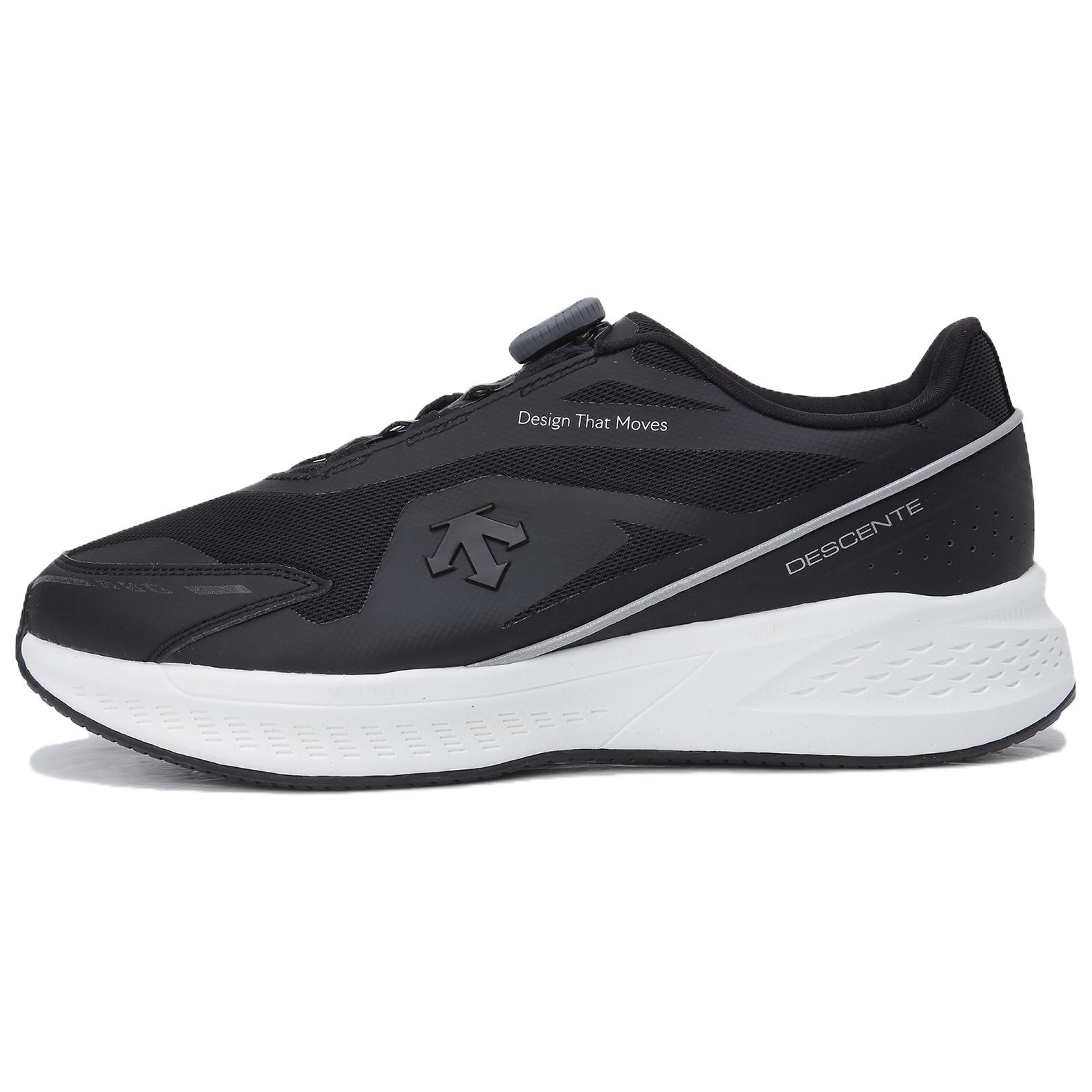 DESCENTE Кроссовки Running Shoes Unisex Black BLK0 White WHT0 — фото 3