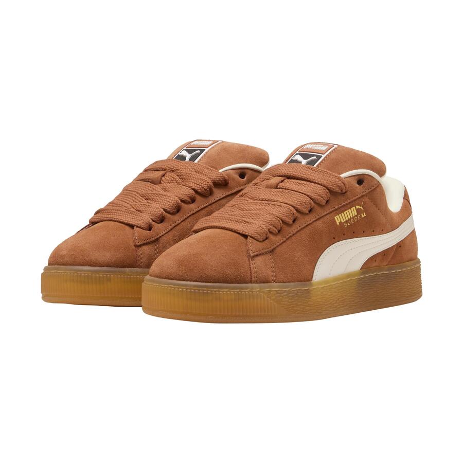 Кроссовки мужские Puma xl коричневые — фото 3