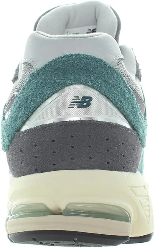 Кроссовки New Balance 2002R, Green, Grey-Green — фото 4
