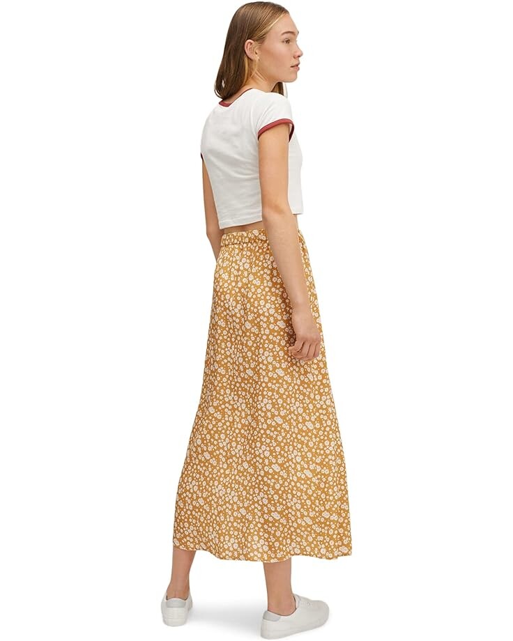 Юбка Mango Skirt Blume, цвет Mostaza