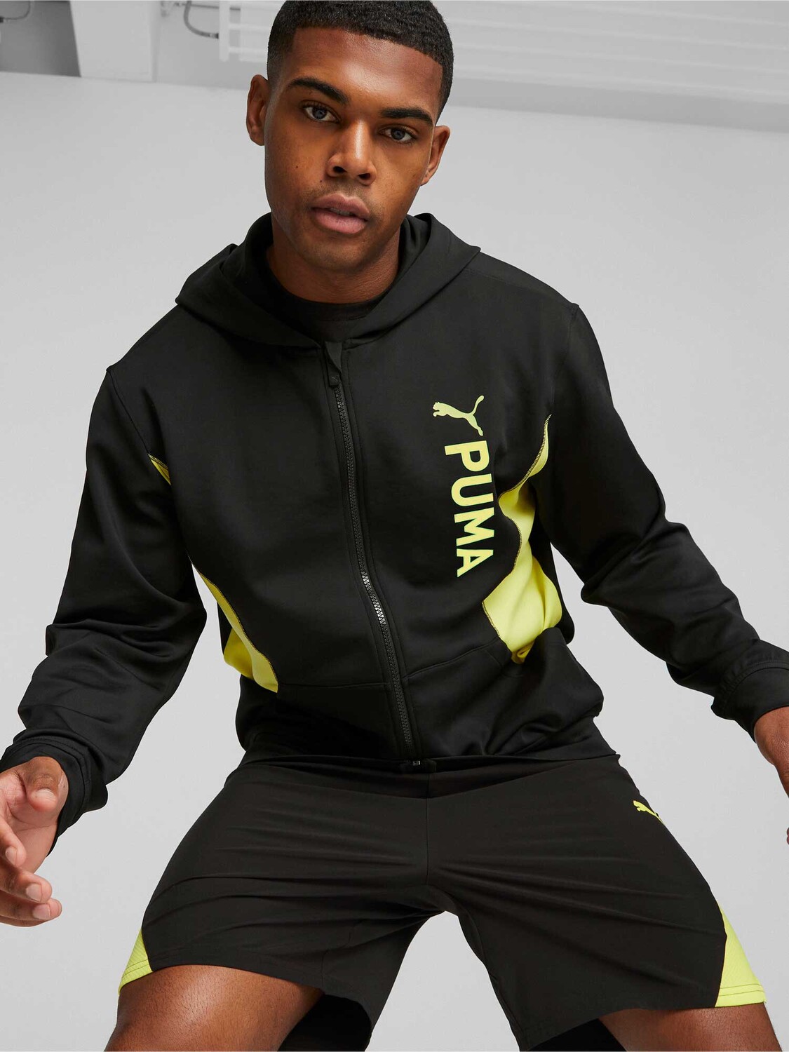 

Толстовка Puma Fit Double Knit, черный