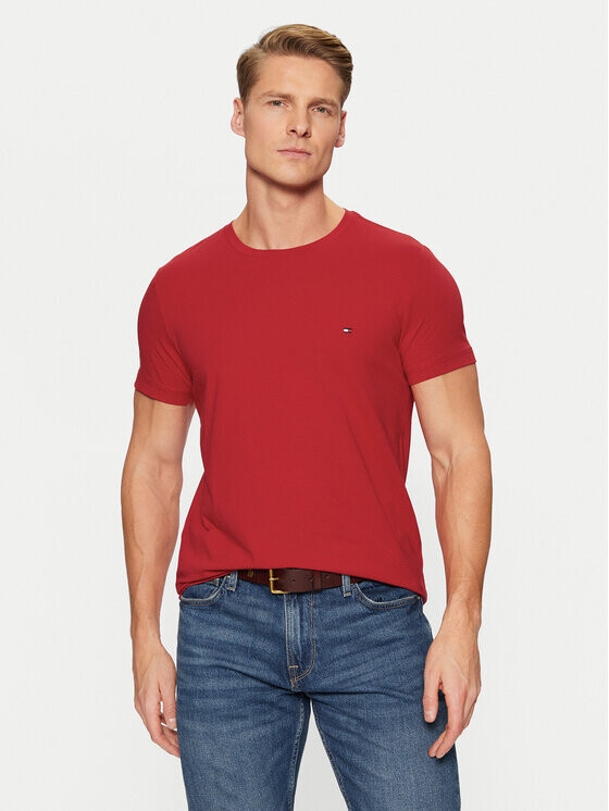 

Футболка узкого кроя Tommy Hilfiger, красный