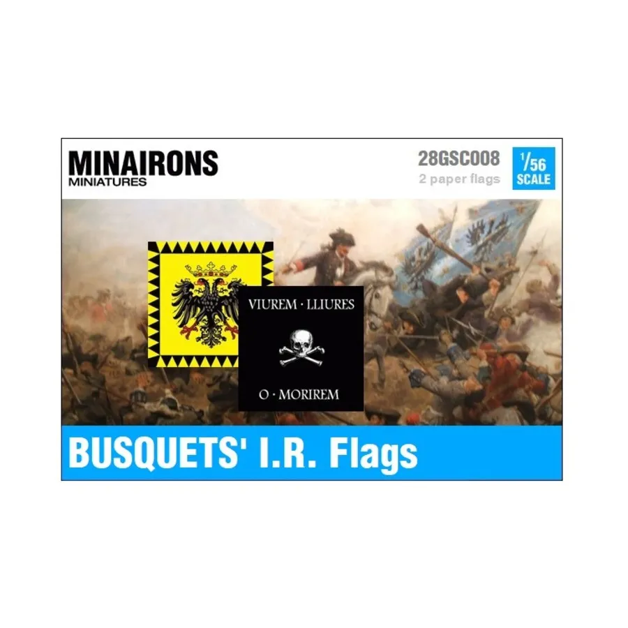 

ИК-флаги Бускетса, War of Spanish Succession - Decals & Flags (1:56)