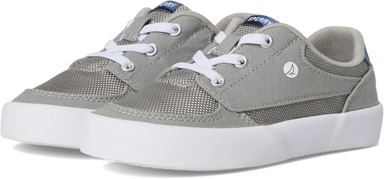 

Кроссовки Sperry Unisex-Child Boardwalk для детей, моющиеся, серый