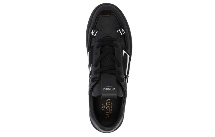 Кроссовки Valentino Low-Top, чёрный / белый — фото 4