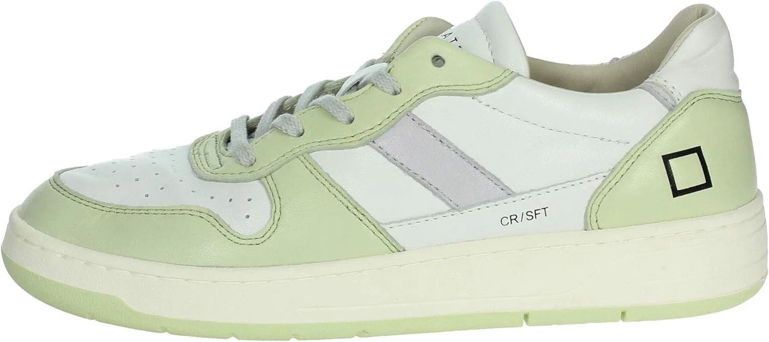 Кроссовки D.A.T.E. Sneaker Court 2.0 Soft White-Mint