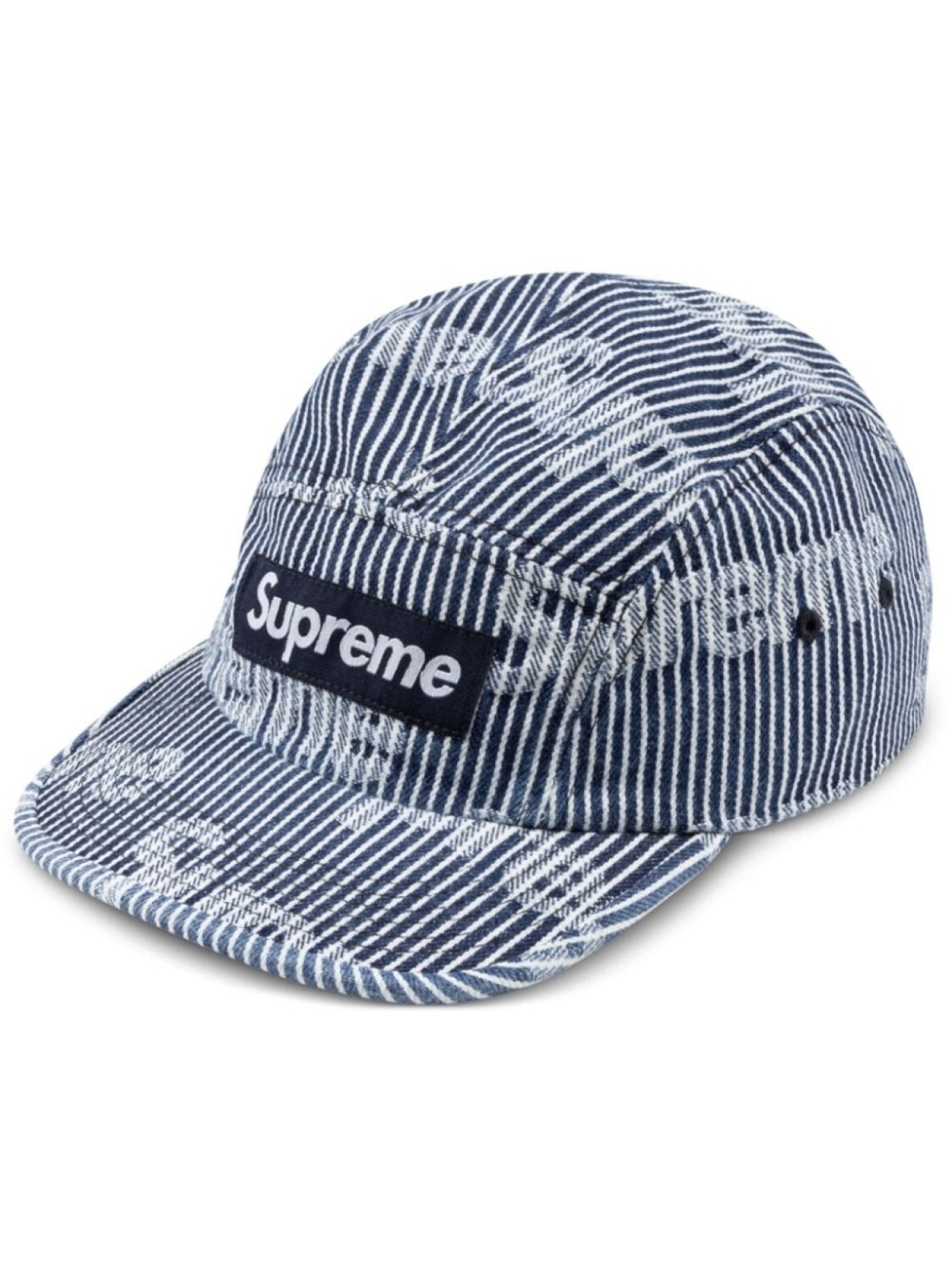 

Supreme кепка джинсовая Camp, синий
