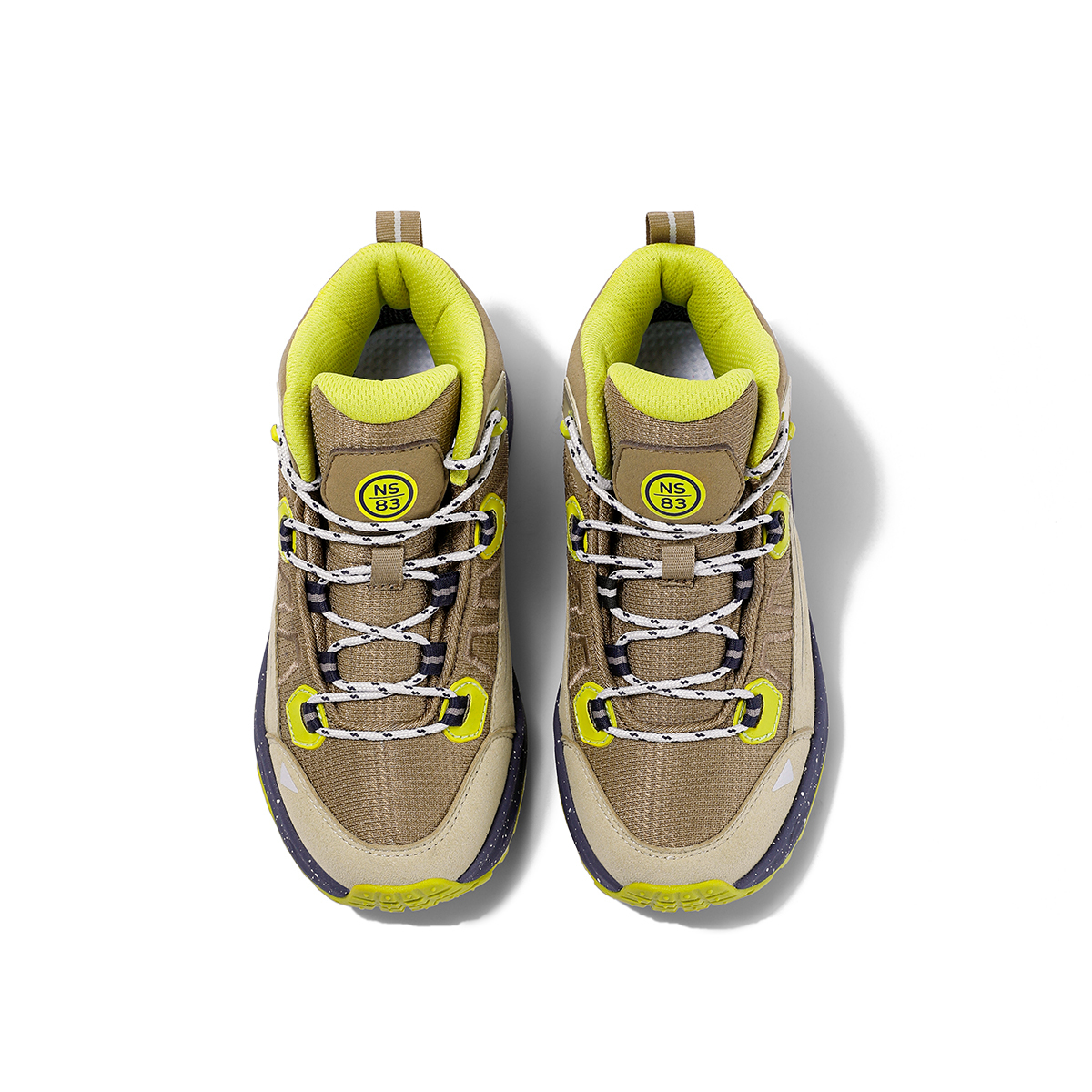 Высокие детские уличные ботинки Earth Yellow Unisex NAUTICA, Earth желтый — фото 4