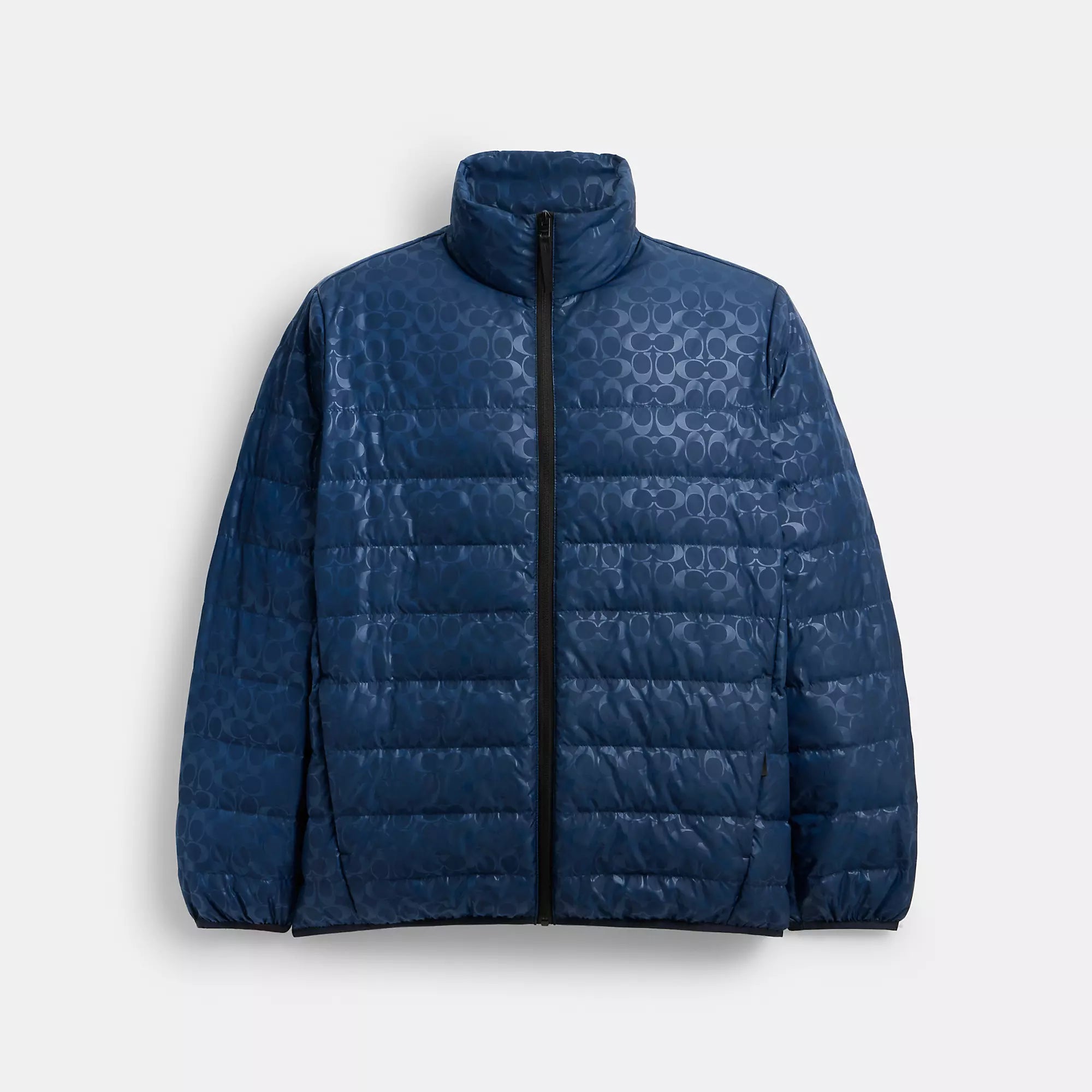 

Легкая пуховая куртка Coach Outlet, цвет washed navy