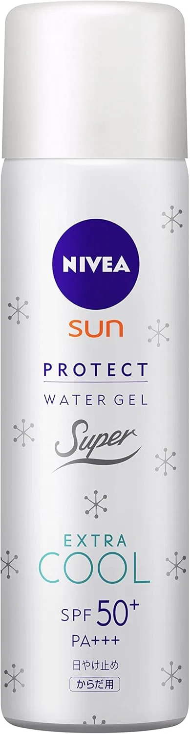 Солнцезащитный гель Nivea Sun Protective Water Gel Extra Cool SPF 50+ PA+++, 80 г — фото 3