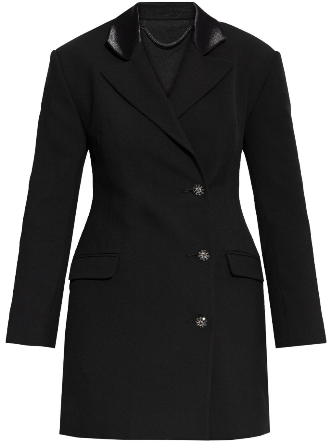 

Мини-платье Эрика AllSaints, черный