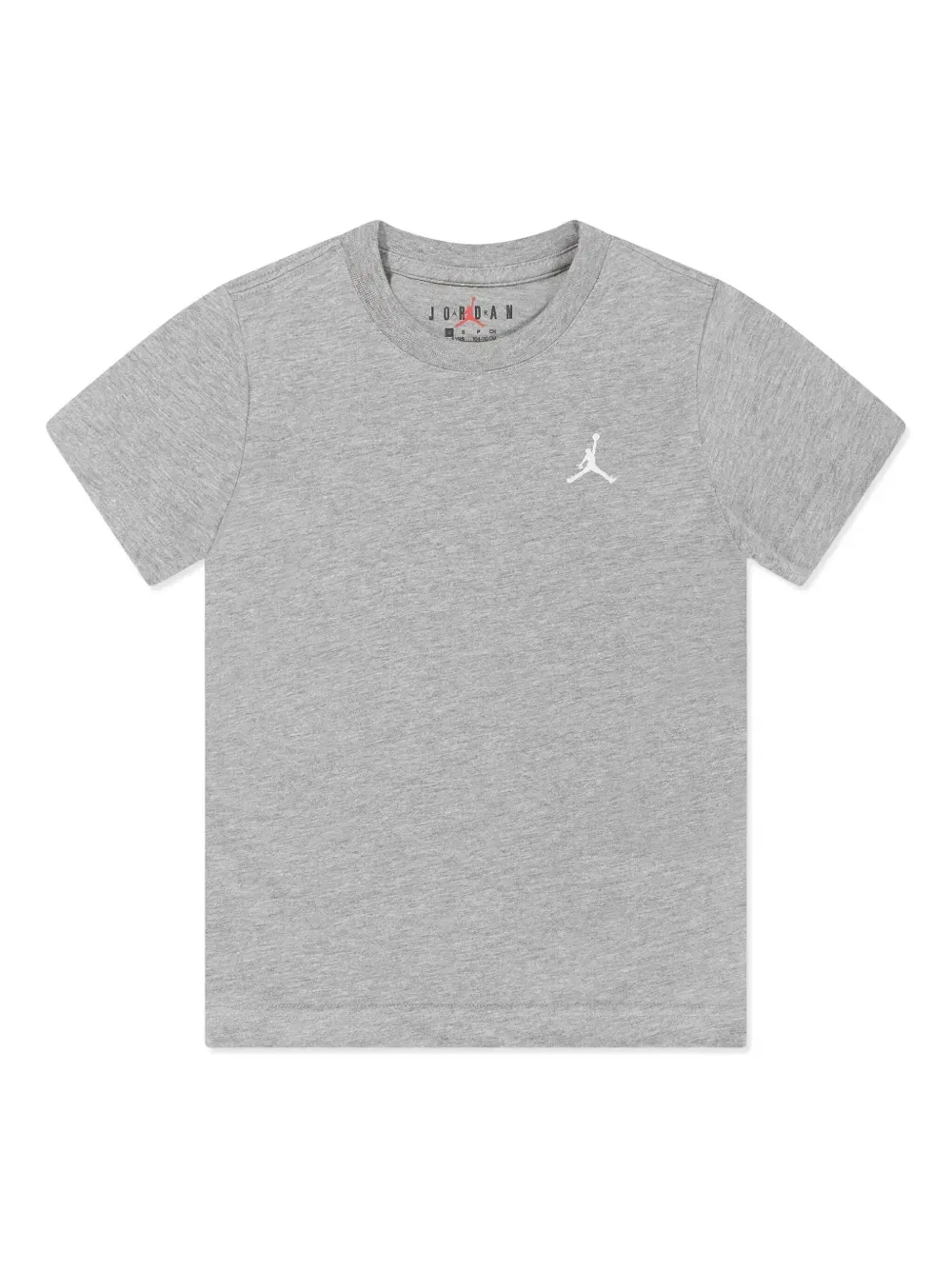 Футболка с вышитым логотипом Jumpman Jordan Kids, серый
