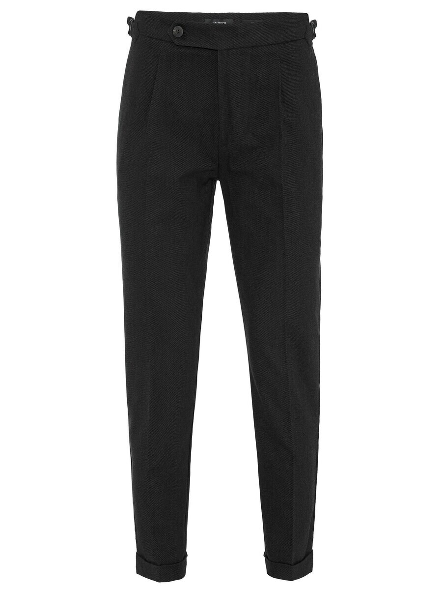 

Тканевые брюки Antioch Regular Pleat-Front Pants Nikolaus, черный