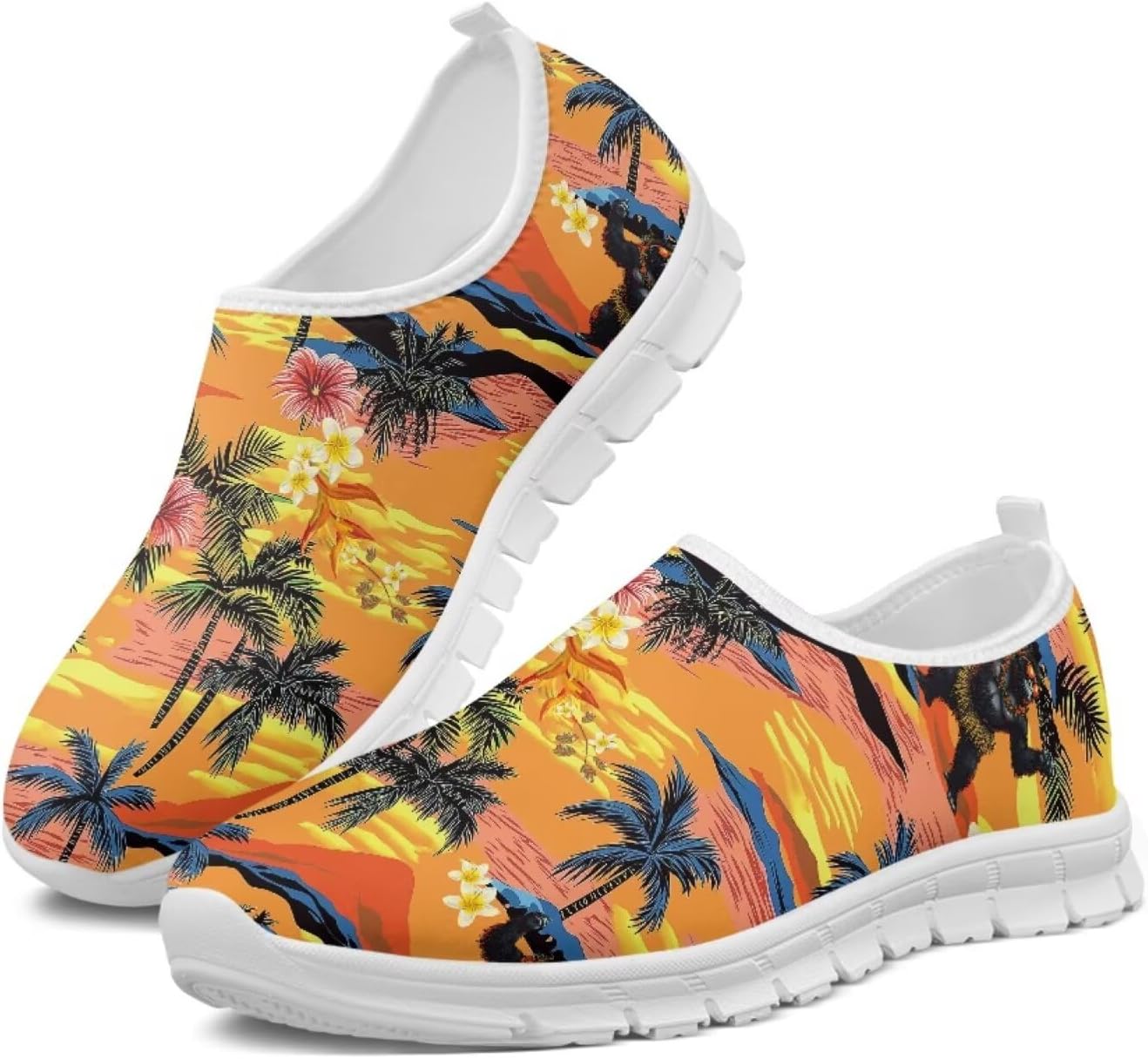 

Кроссовки Howilath Slip-on, комфортные лоферы с белой подошвой, дышащие, спортивные, без шнурков, для женщин и мужчин