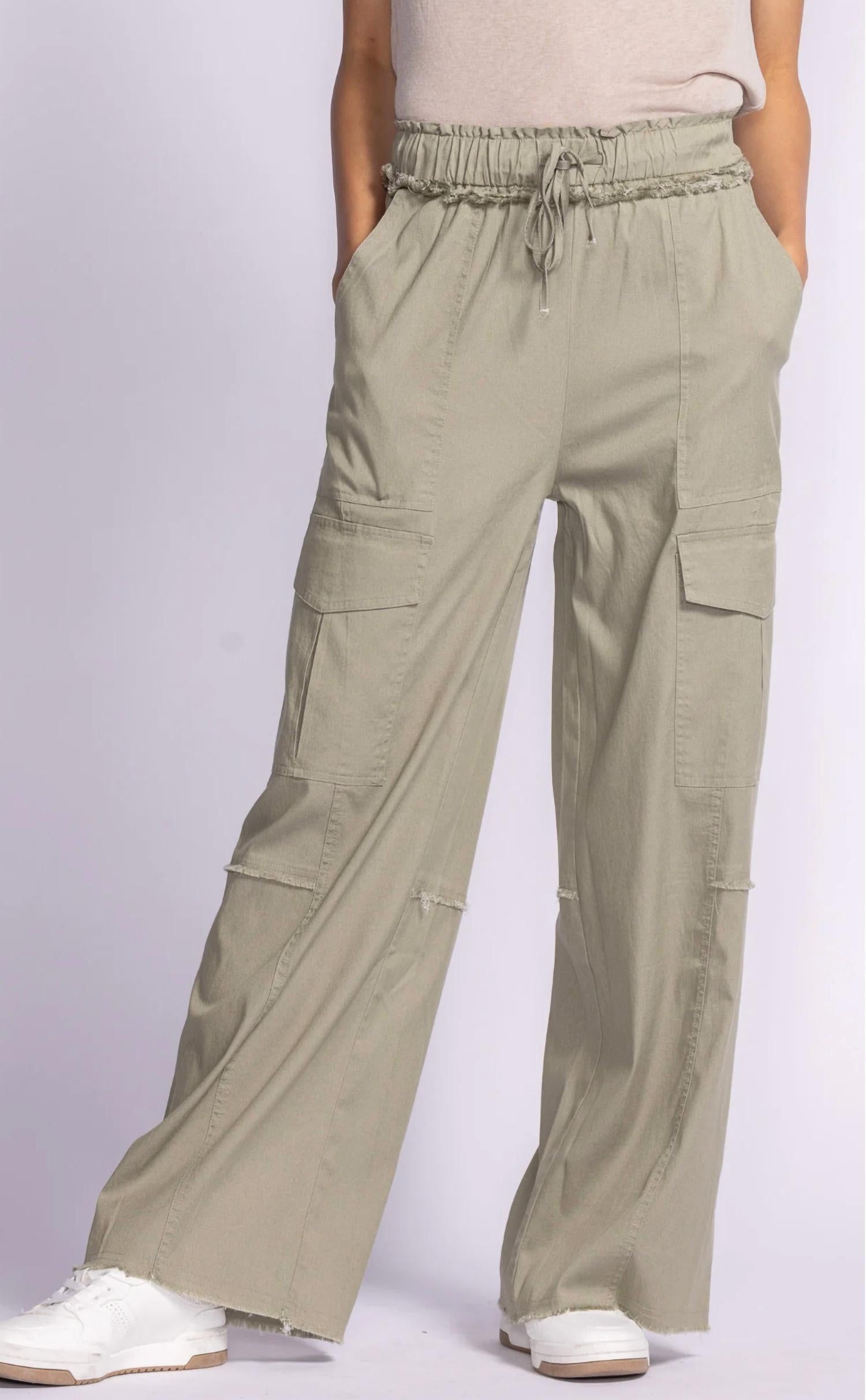 

Kristy Pant In Green PINK MARTINI