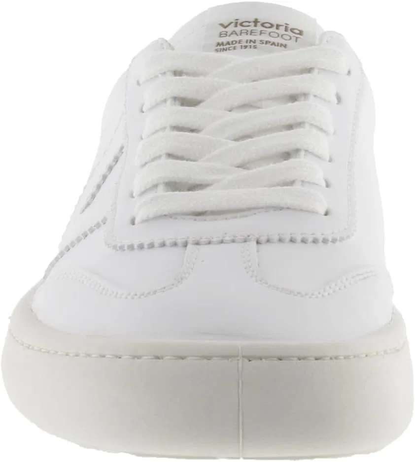 Кроссовки victoria Low-Top Unisex Olmo Leather Effect Barefoot Monochrome White 1186102 for Adults — фото 2