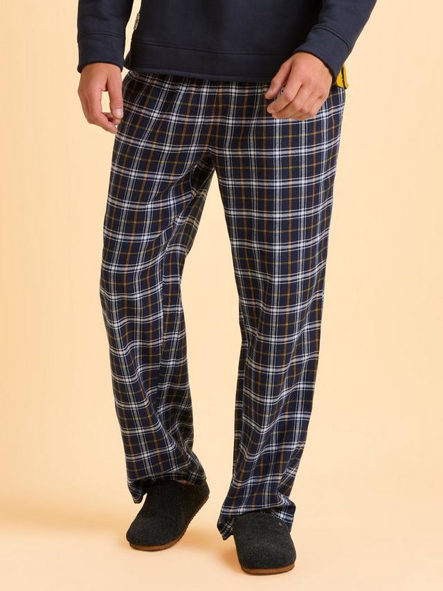 

Брюки для пижамы Chalbury из смесовой хлопковой ткани в клетку Brakeburn, Blue