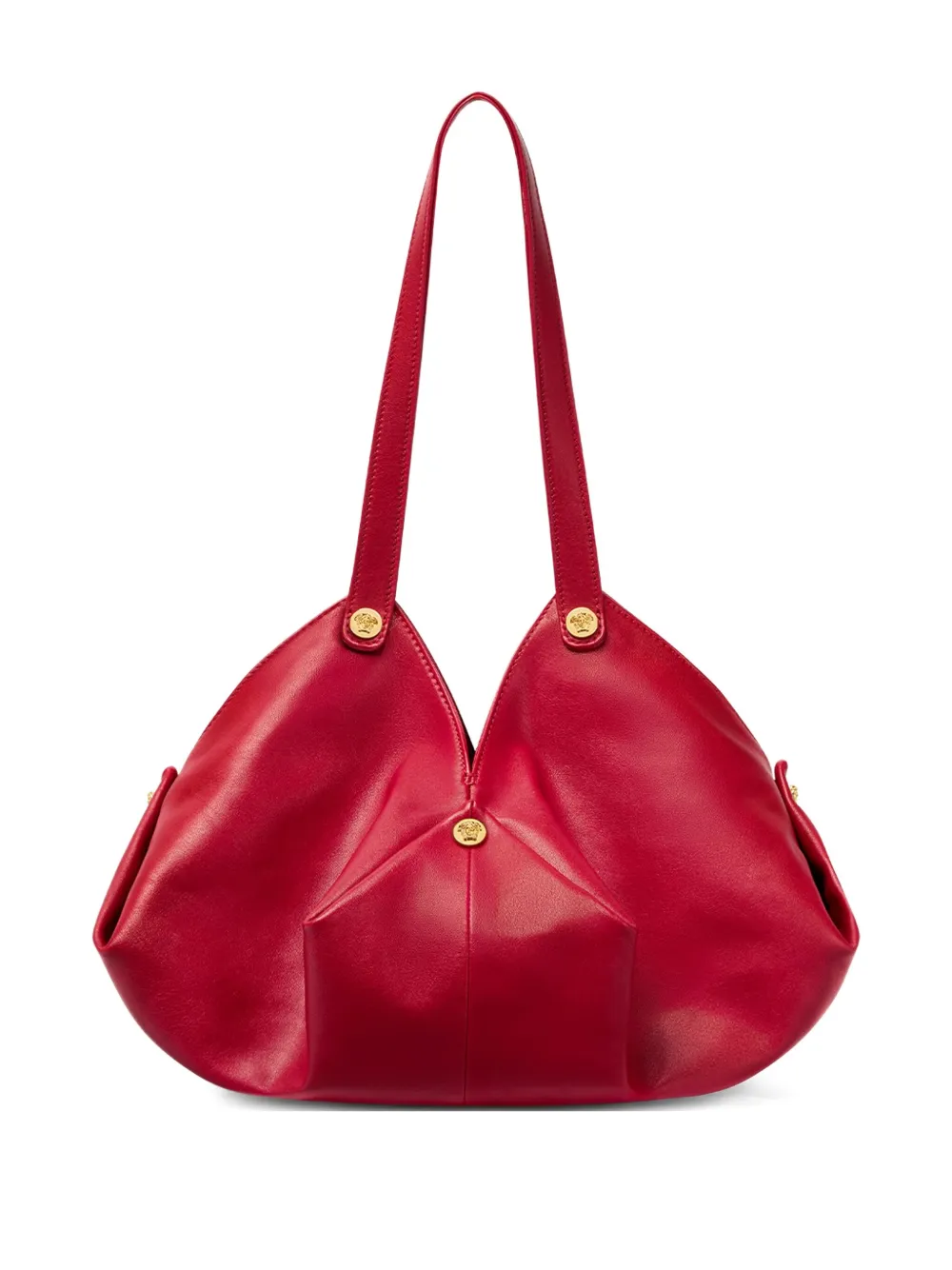 

Сумка через плечо из кожи Protea VERSACE, красный